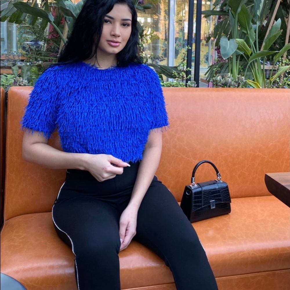 Beautiful Royal crop top